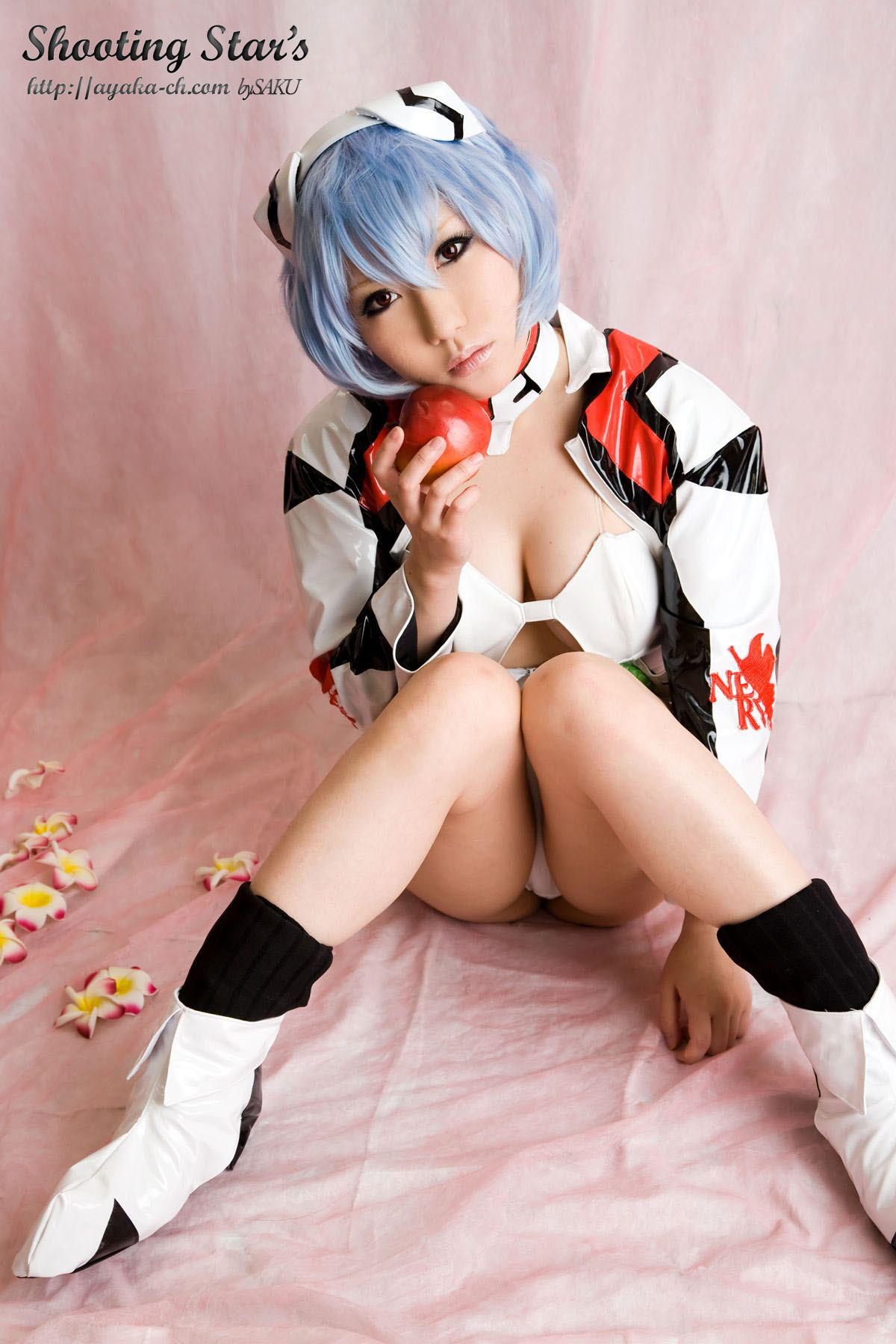 [Cosplay]  Evangelion - Big Tits Rei Ayanami 2